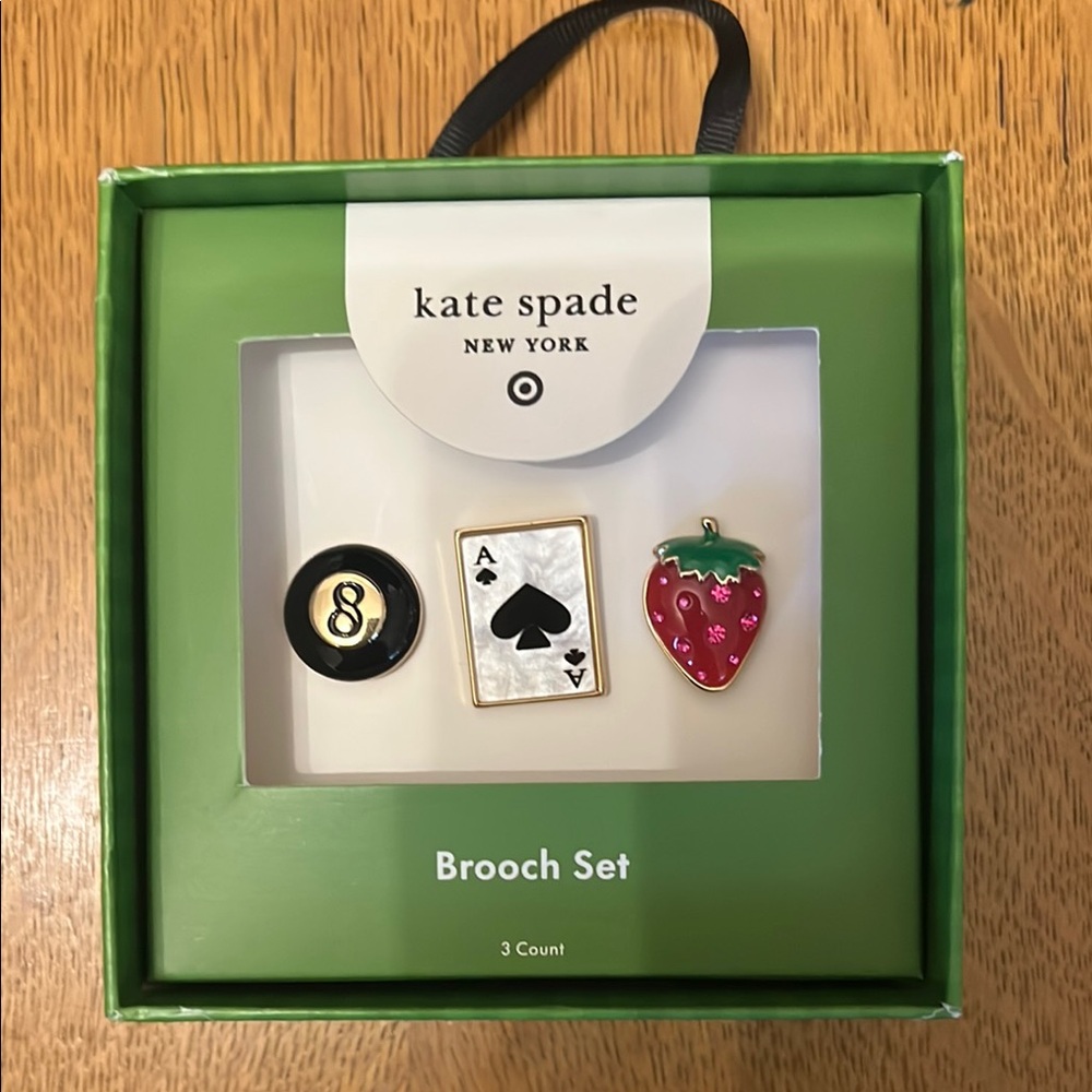 Kate Spade x Target Brooch Set